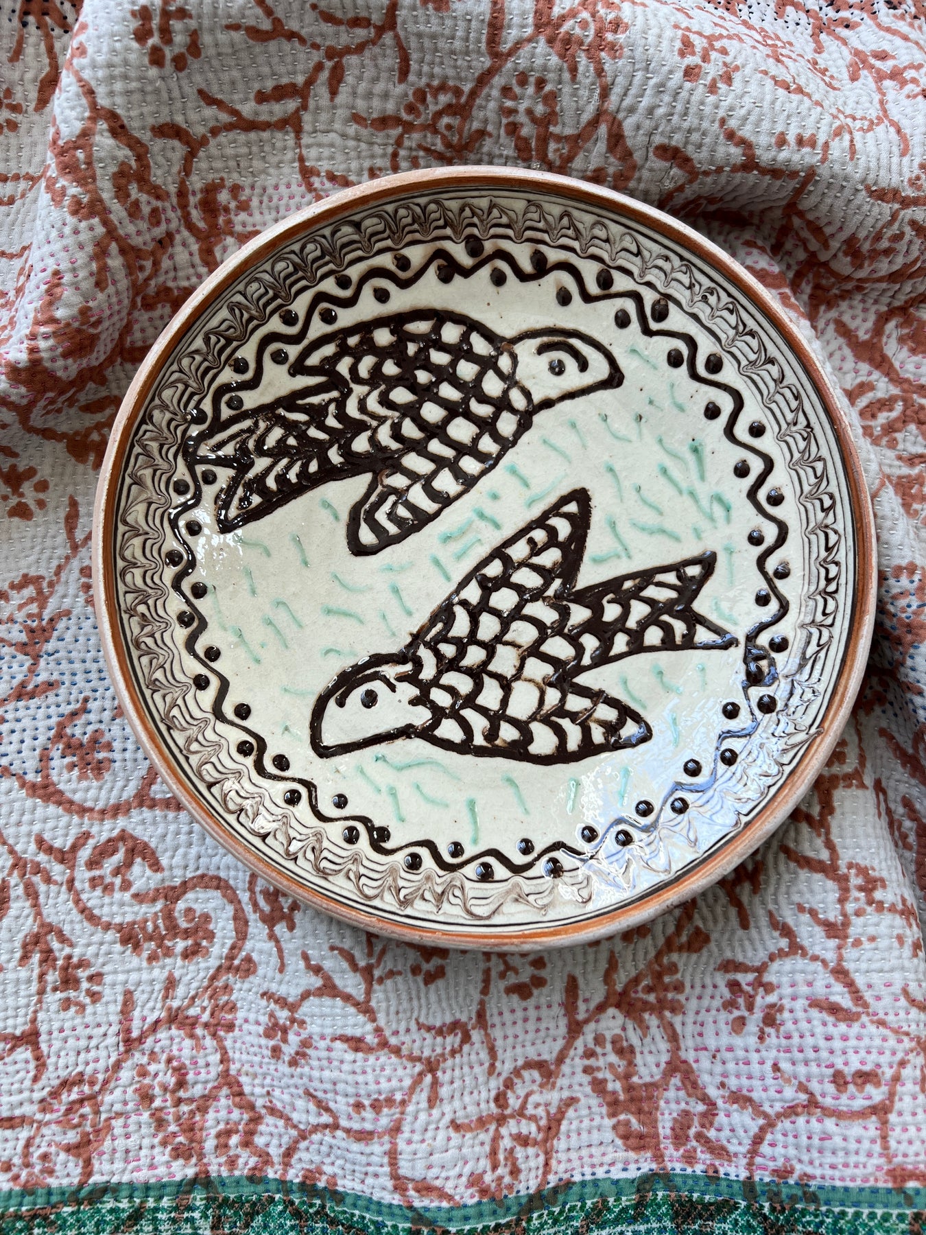 Assiette en céramique Roos faite à la main pour une touche jeune - ARTISANN